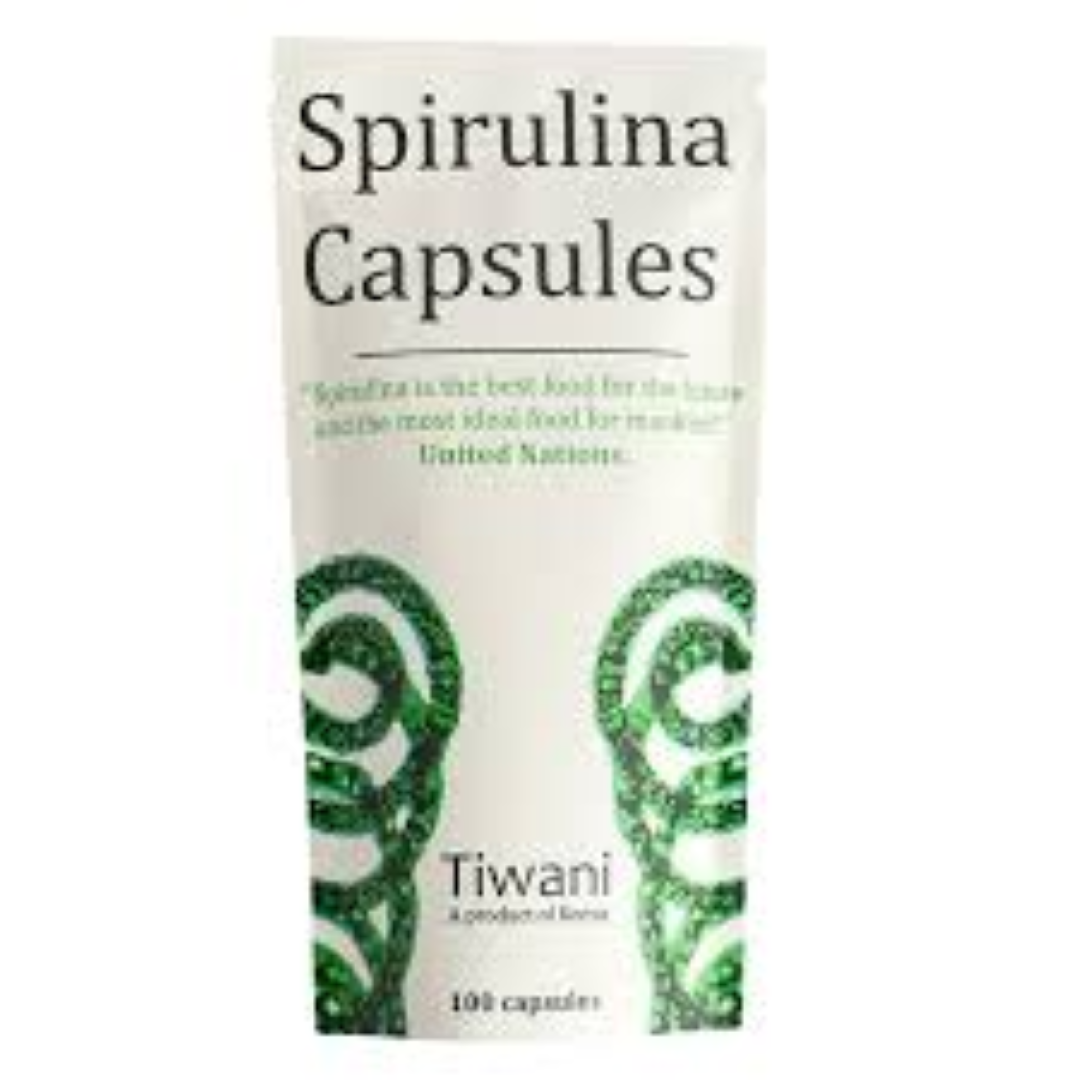 TIWANI SPIRULINA CAPSULES 100'S